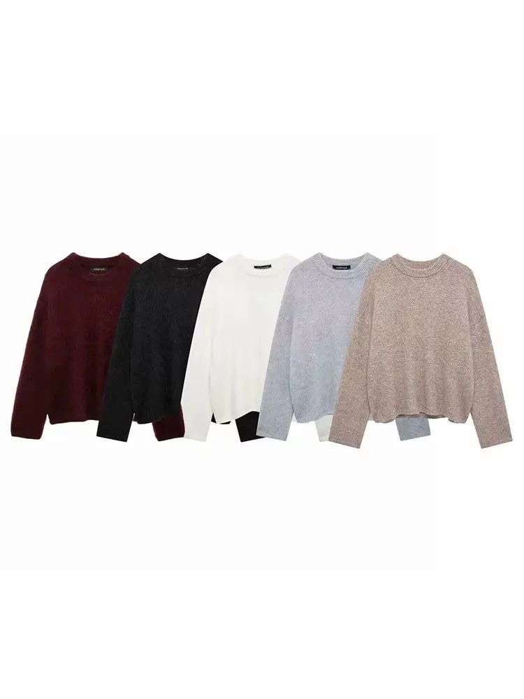 Blake Knit Sweater - Women's Everyday Fashion Top - Image 10