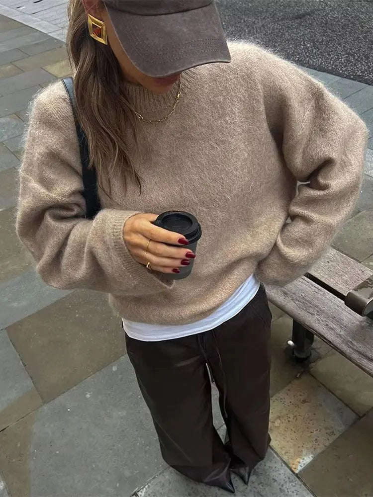 Blake Knit Sweater - Women's Everyday Fashion Top - Image 6