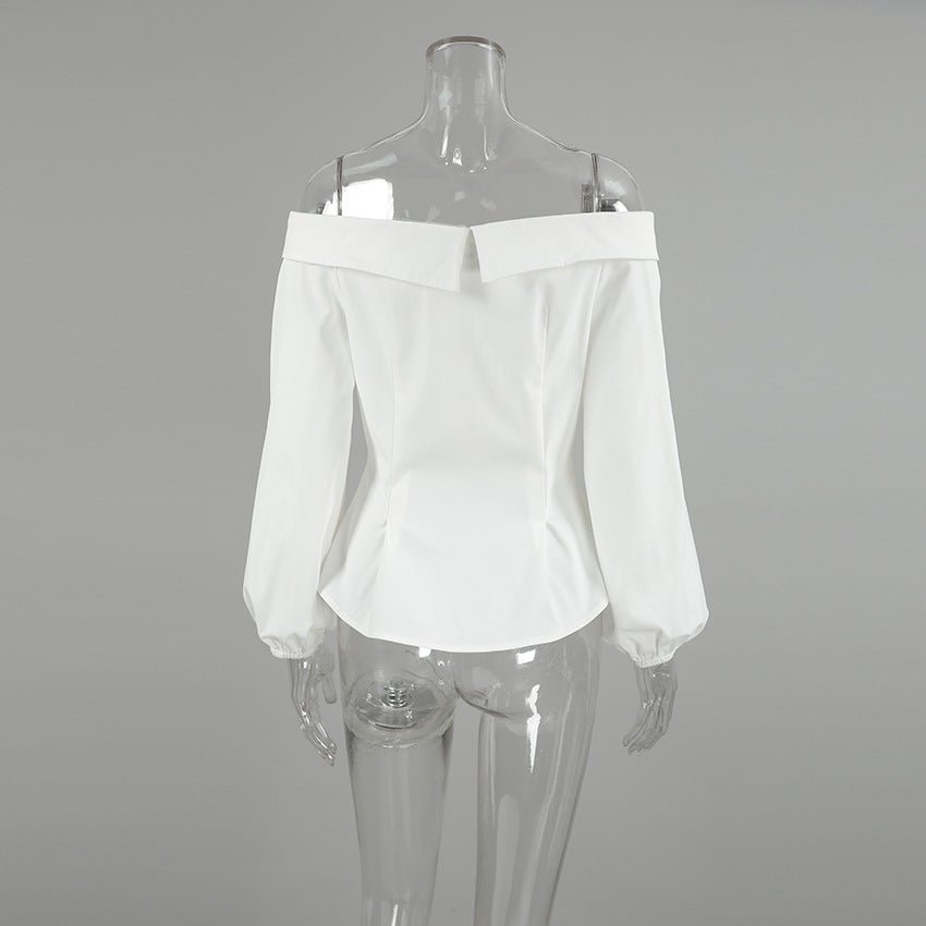 Catherine Off Shoulder Top - Women's Everyday Fashion Top - Image 7