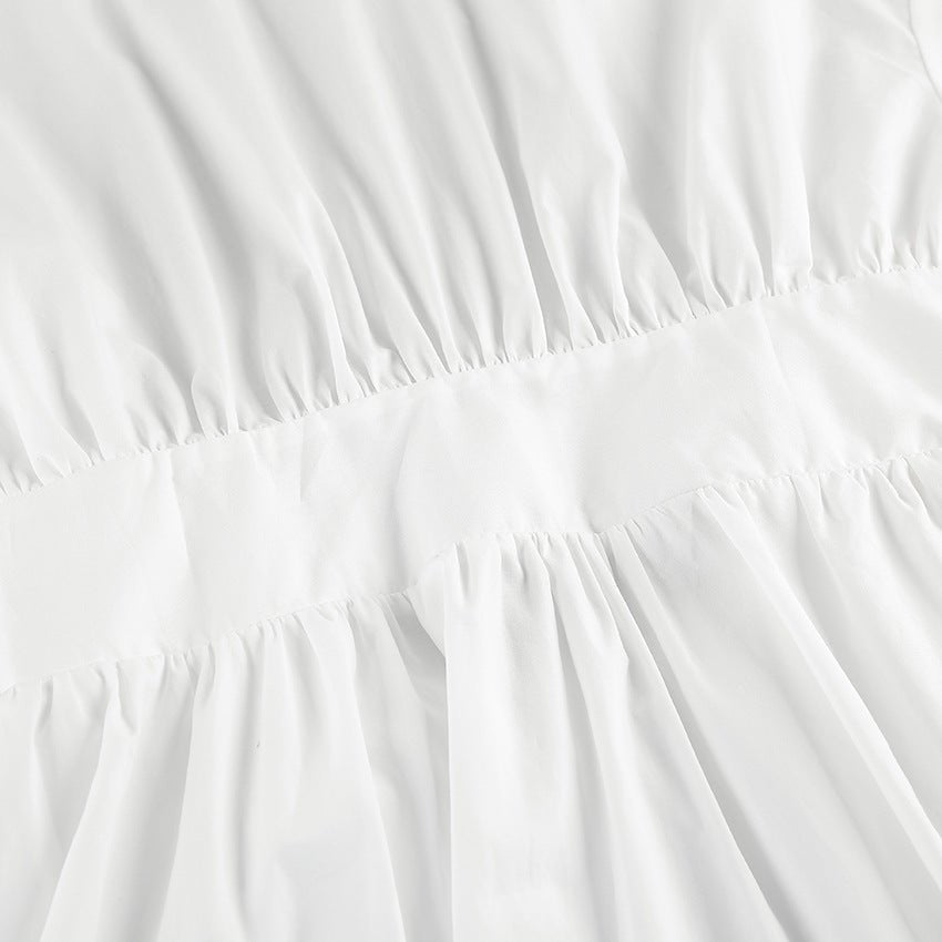 Clarisse White Tuco Top - Women's Everyday Fashion Top - Image 8