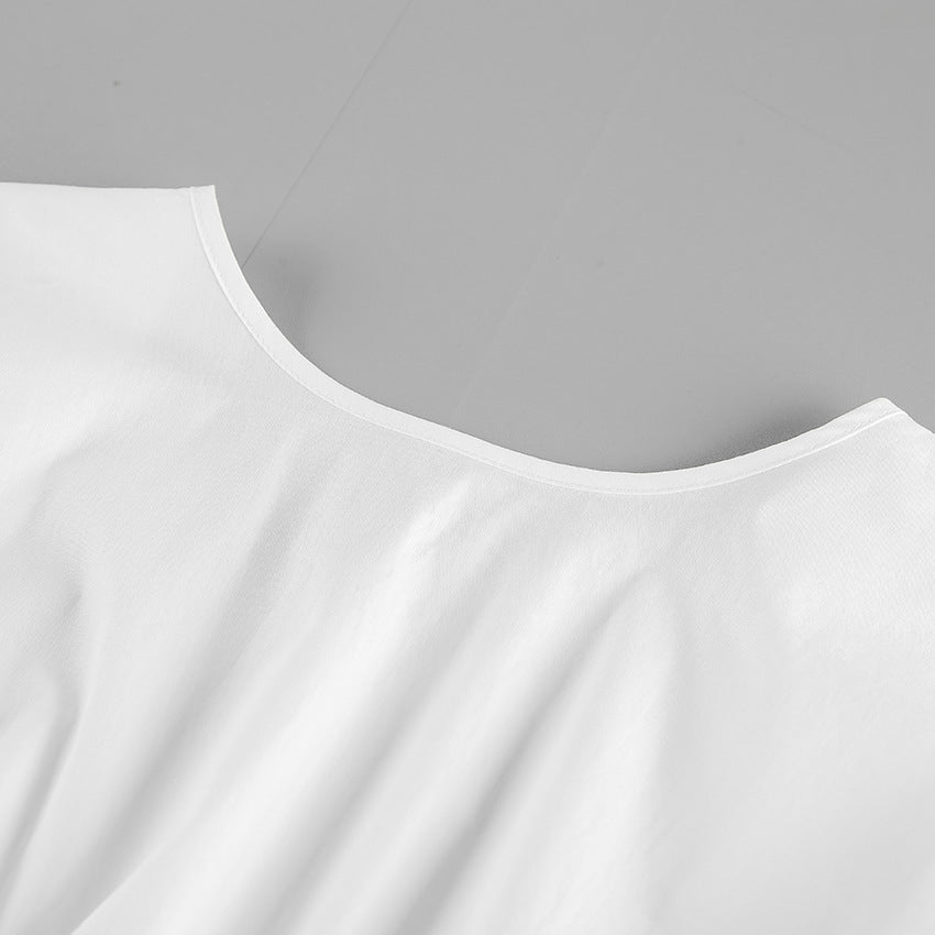 Clarisse White Tuco Top - Women's Everyday Fashion Top - Image 7