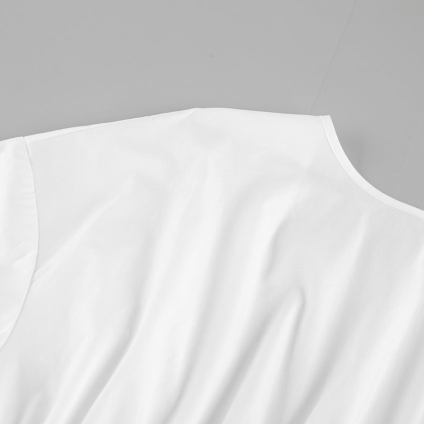 Clarisse White Tuco Top - Women's Everyday Fashion Top - Image 9