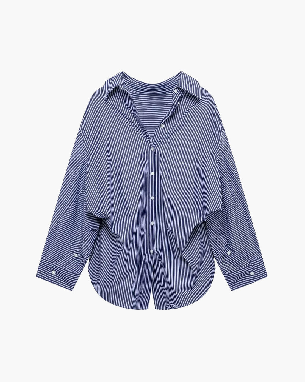 Kathy Bat Sleeve Striped Shirts - Women's Everyday Fashion Top - Image 7