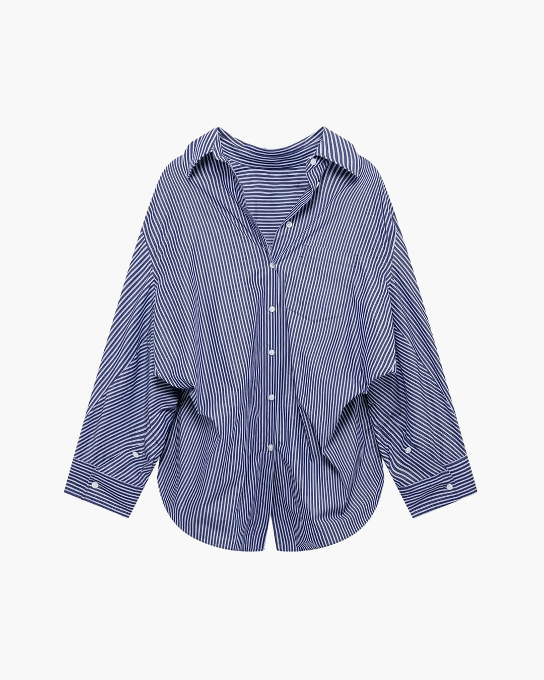 Kathy Bat Sleeve Striped Shirts - Women's Everyday Fashion Top - Image 7