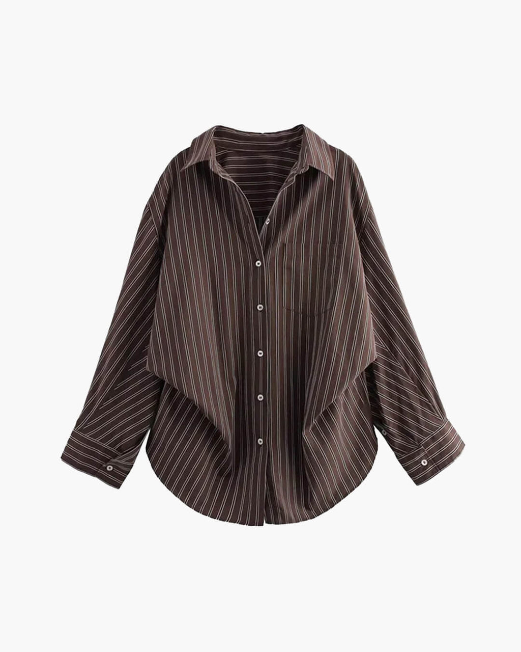 Kathy Bat Sleeve Striped Shirts - Women's Everyday Fashion Top - Image 5