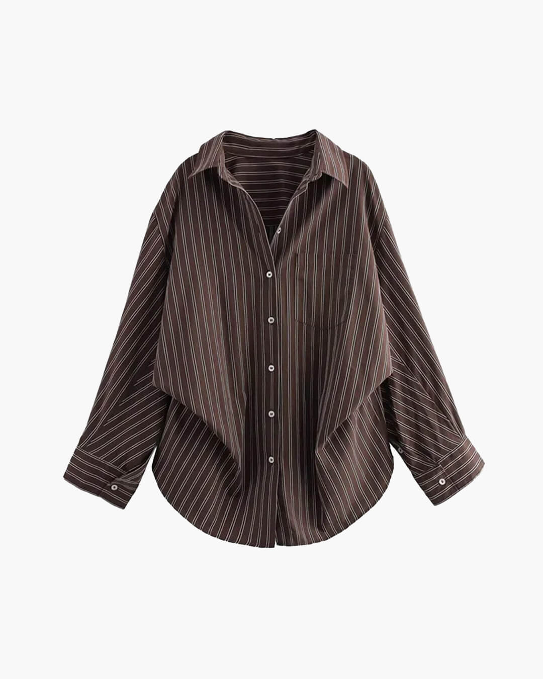 Kathy Bat Sleeve Striped Shirts - Women's Everyday Fashion Top - Image 5