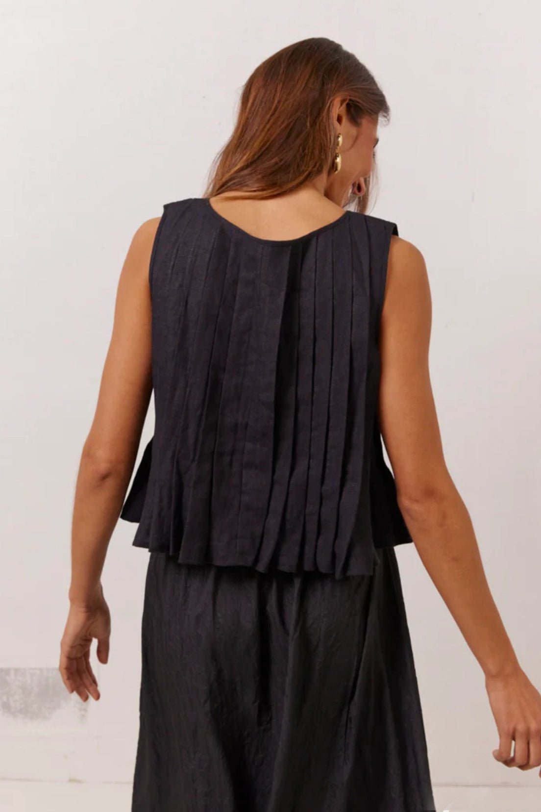 Honora Ruffle Hem Tie-Front Top - Women's Everyday Fashion Top - Image 19