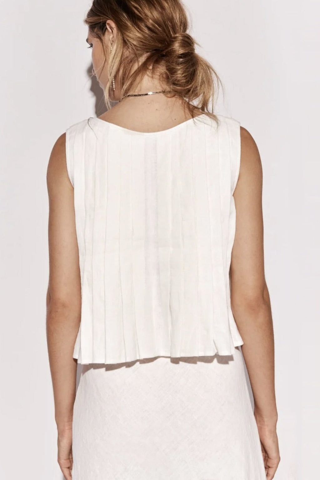 Honora Ruffle Hem Tie-Front Top - Women's Everyday Fashion Top - Image 11