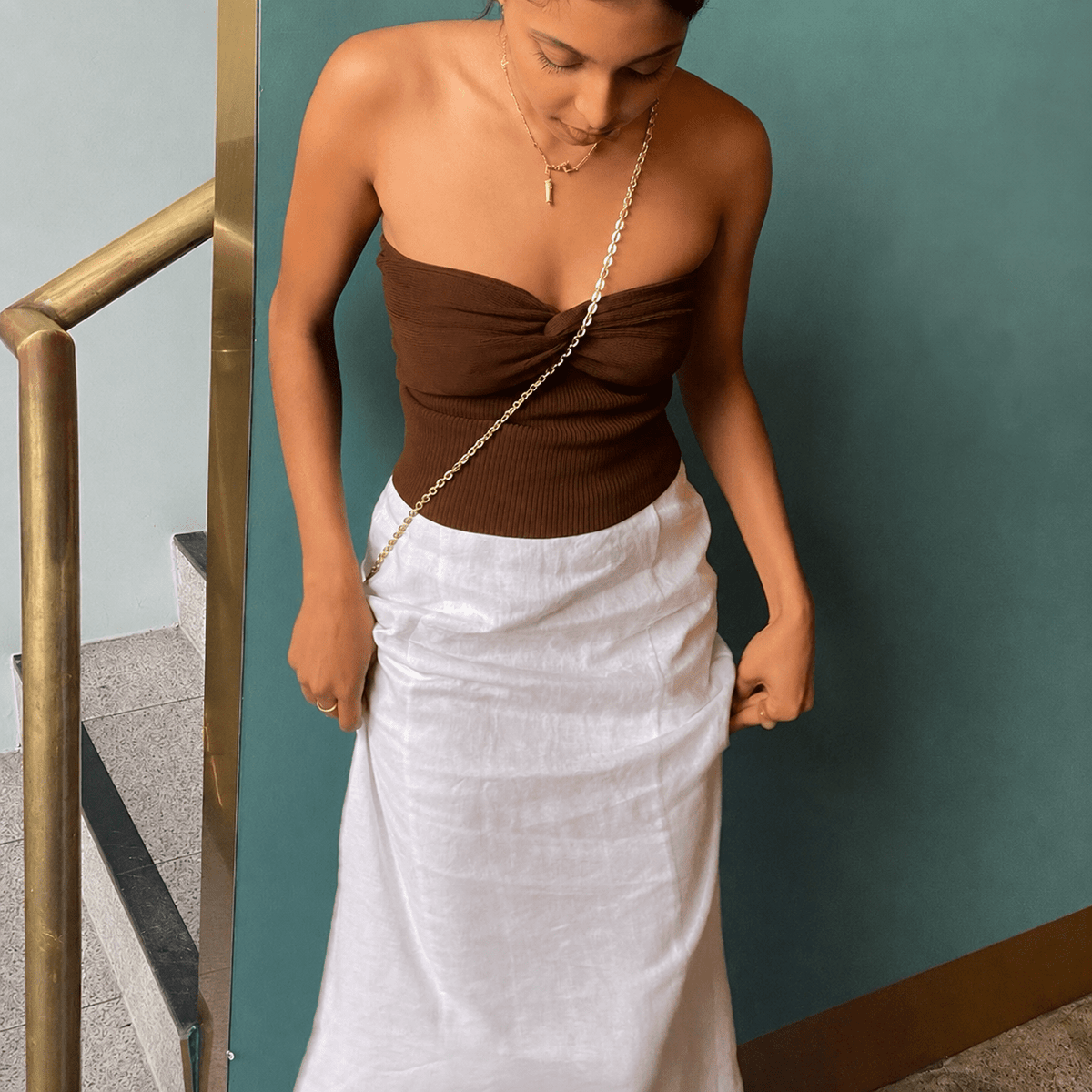 Iris Strapless Off Shoulder Top - Women's Everyday Fashion Top - Image 10