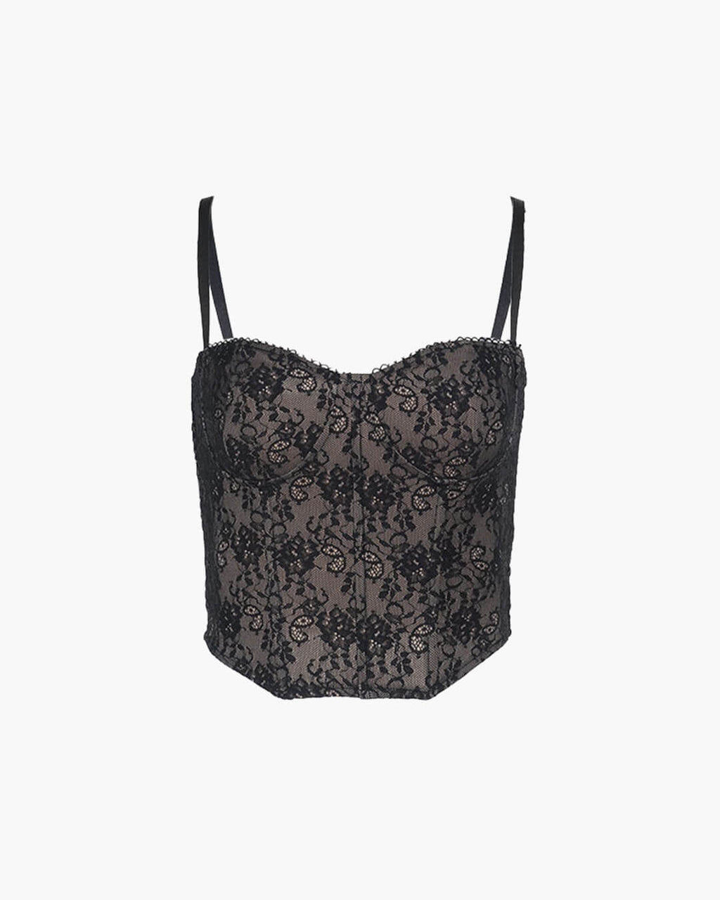 Iza Lace Corset Camisole Top - Women's Everyday Fashion Top