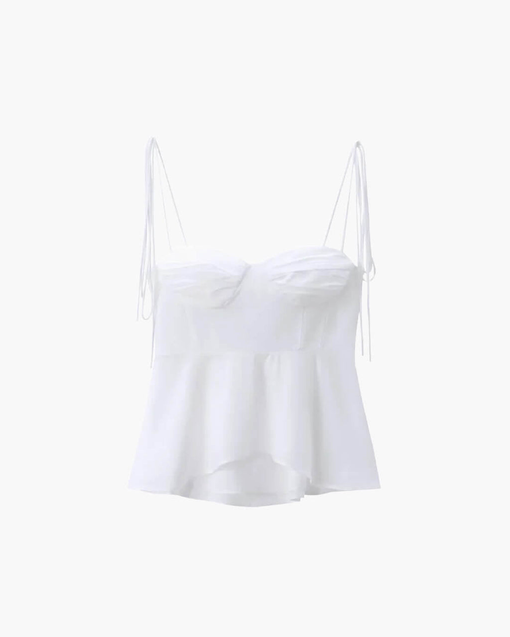Jada Peplum Corset Cami Top - Women's Everyday Fashion Top