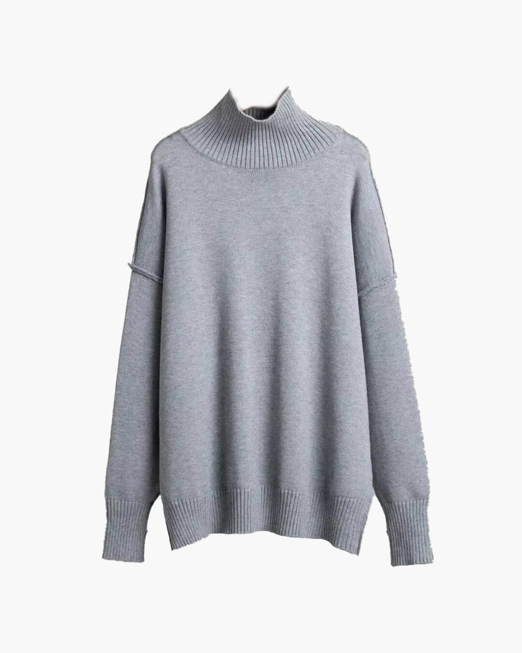 Katie Turtleneck Knit Sweater - Women's Everyday Fashion Top - Image 5