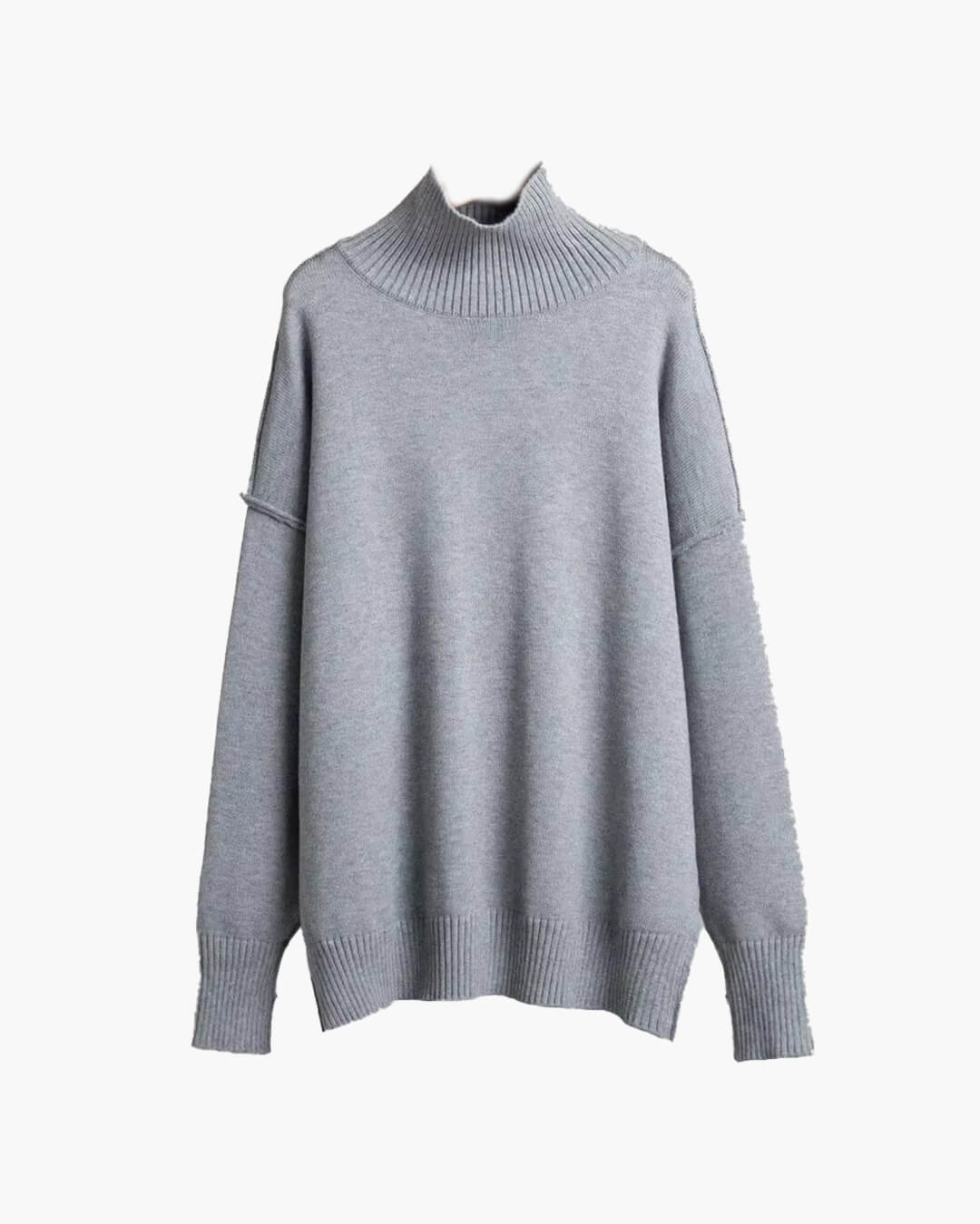 Katie Turtleneck Knit Sweater - Women's Everyday Fashion Top - Image 5