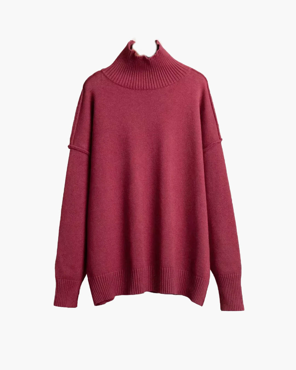Katie Turtleneck Knit Sweater - Women's Everyday Fashion Top - Image 6