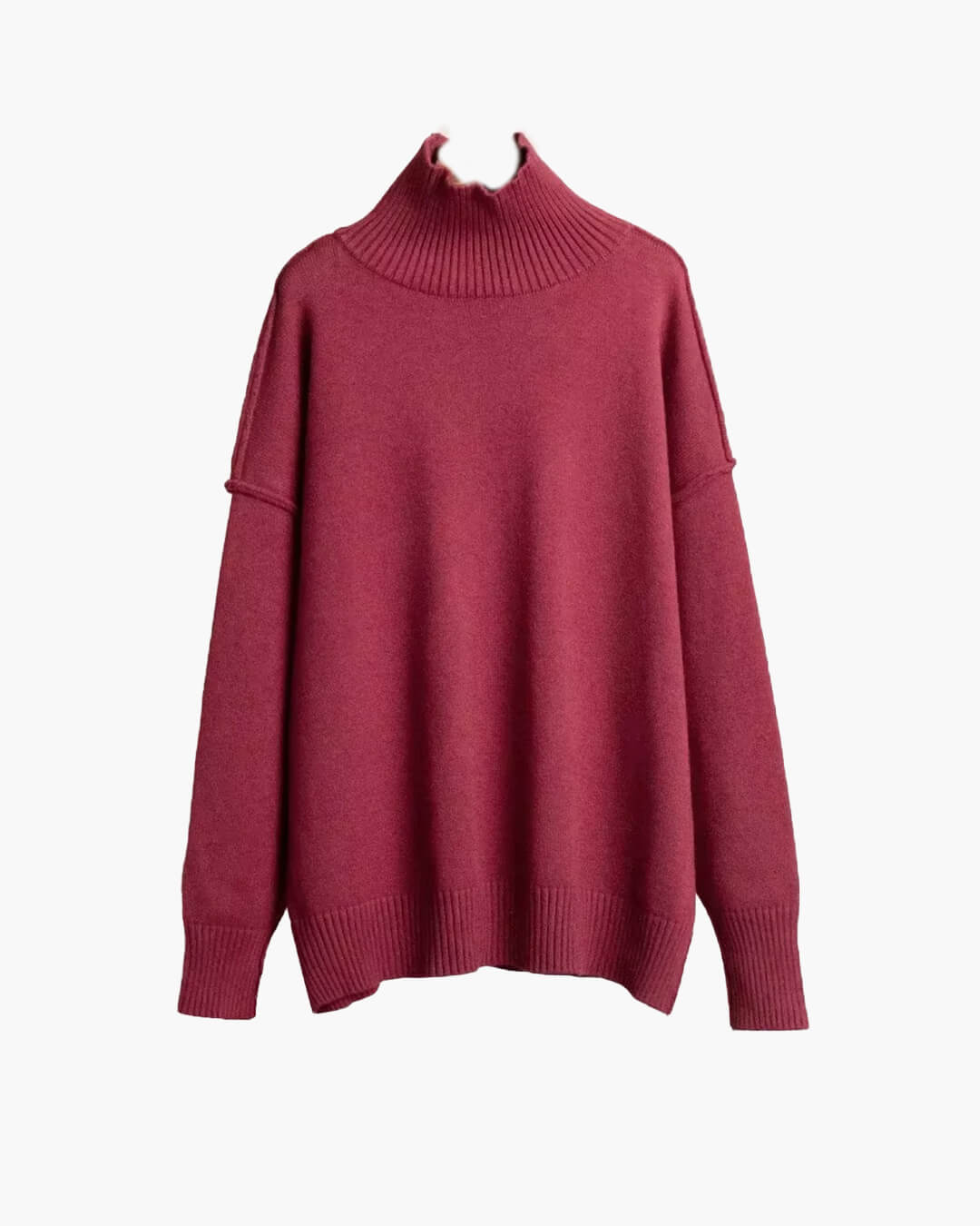 Katie Turtleneck Knit Sweater - Women's Everyday Fashion Top - Image 6