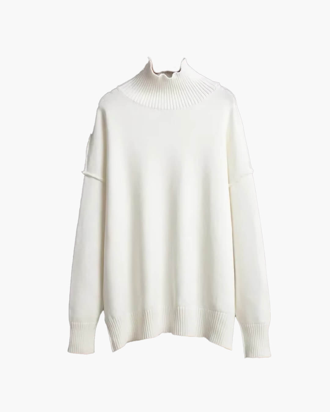 Katie Turtleneck Knit Sweater - Women's Everyday Fashion Top - Image 4