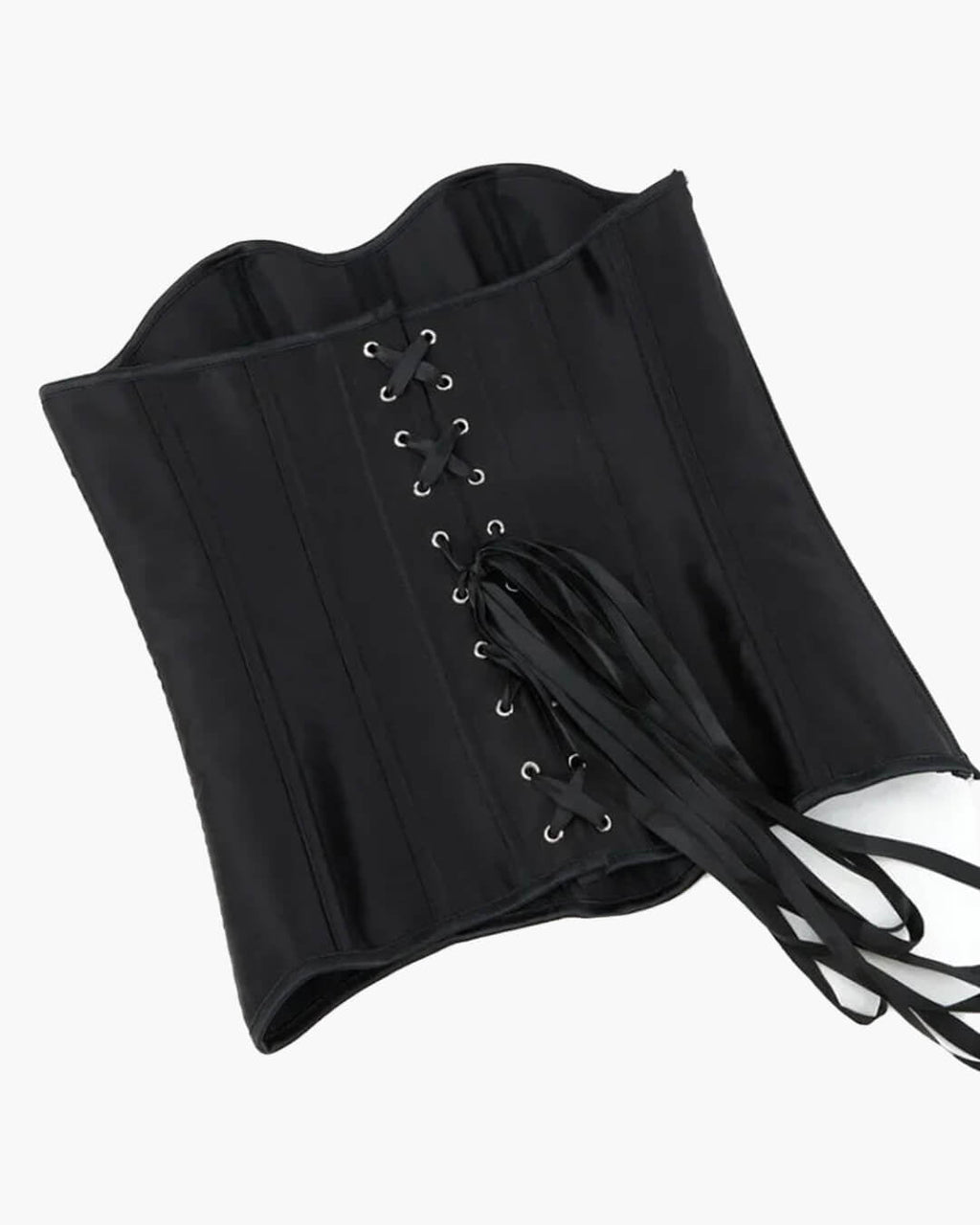 Kelly Satin Corset Top - Women's Everyday Fashion Top - Image 7