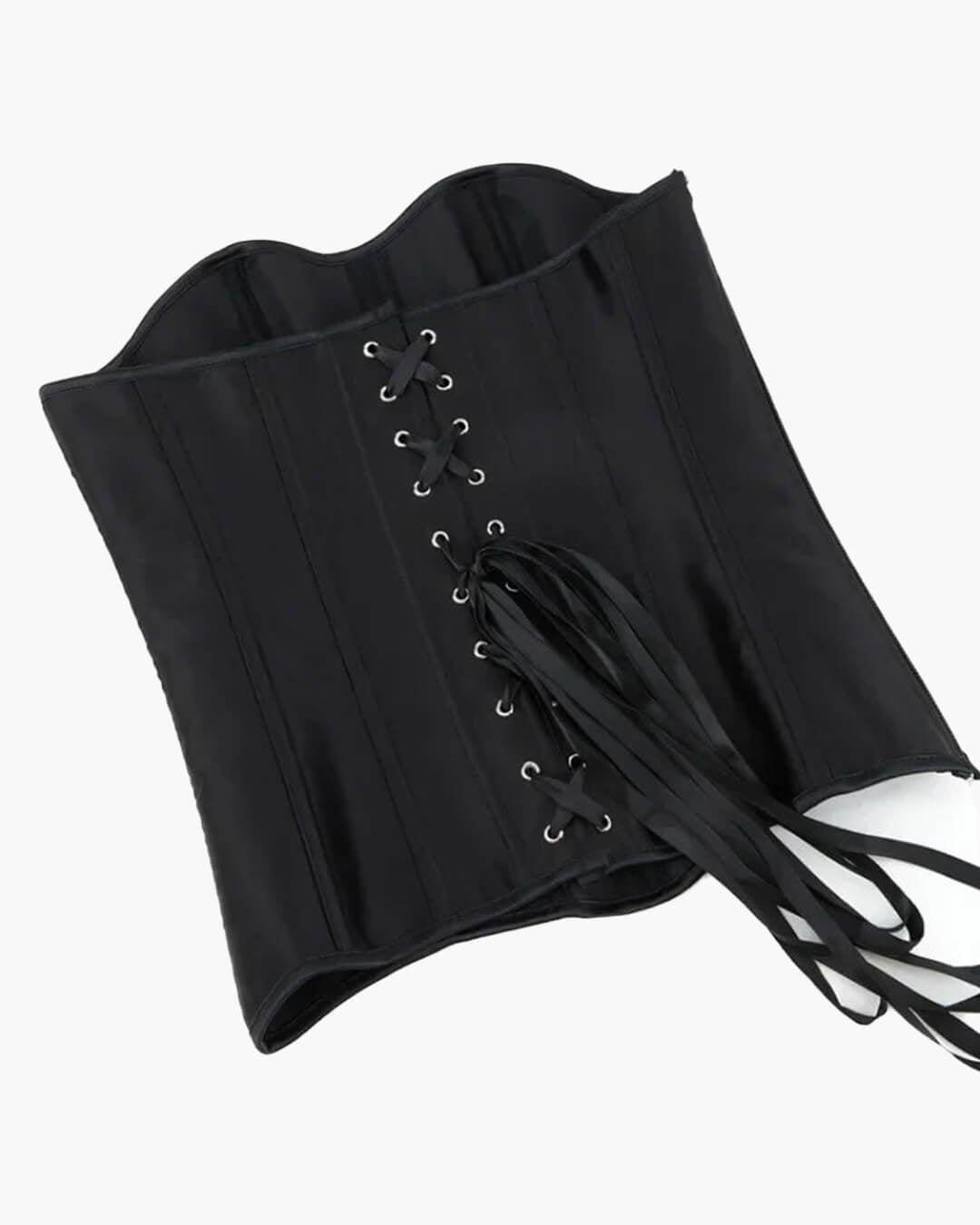 Kelly Satin Corset Top - Women's Everyday Fashion Top - Image 7