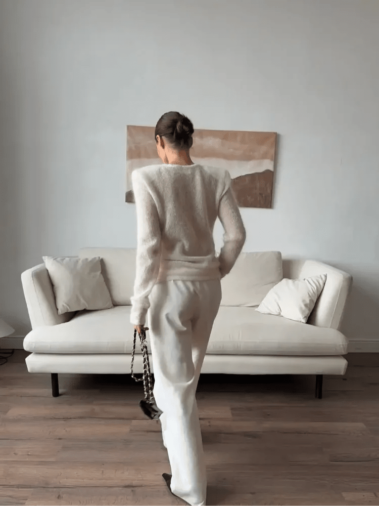 Maricar Slim Fit Sheer Pullover - Women's Everyday Fashion Top - Image 3