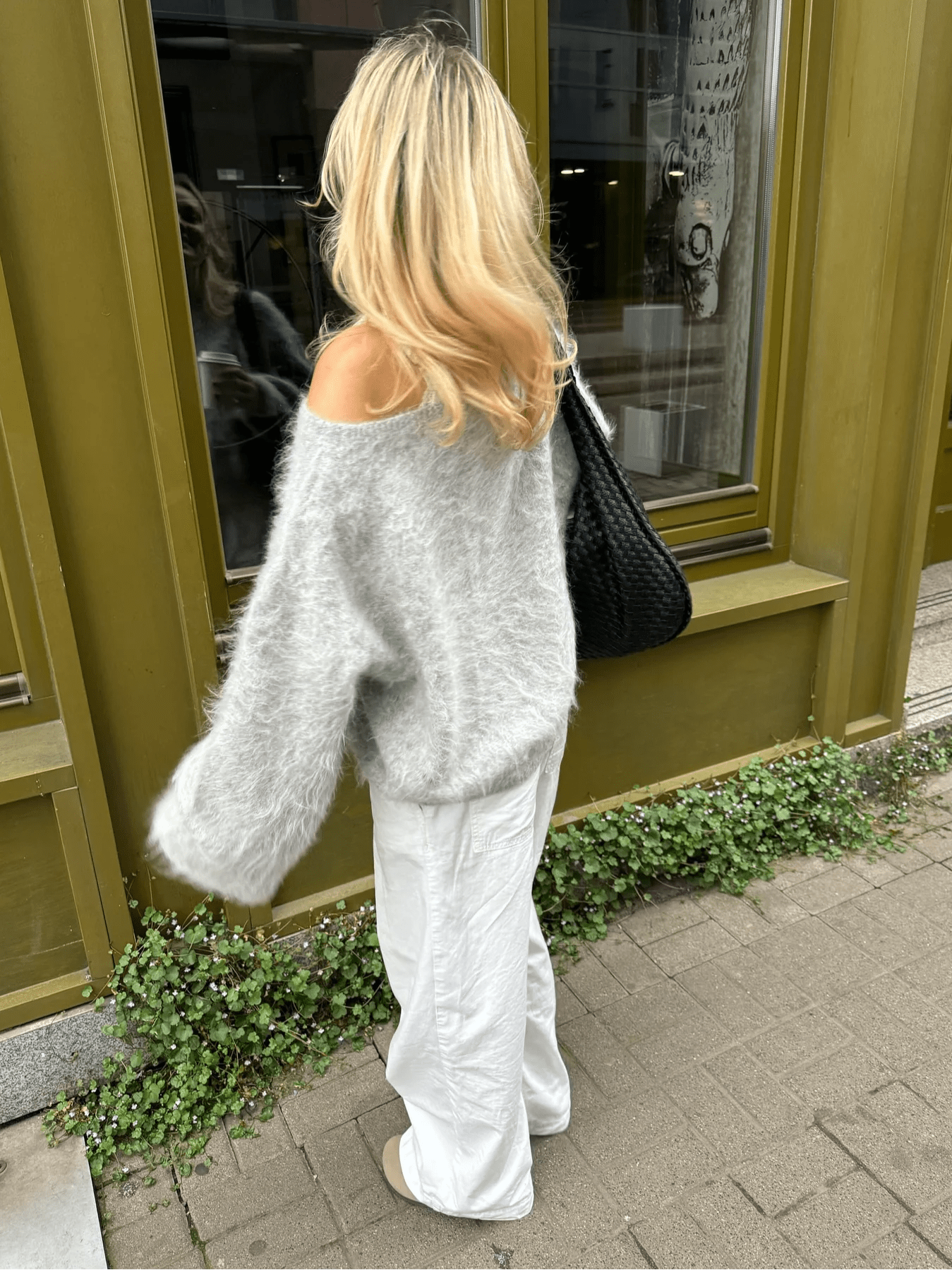 Meryl Off-Shoulder Soft Knit Sweater - Women's Everyday Fashion Top - Image 7