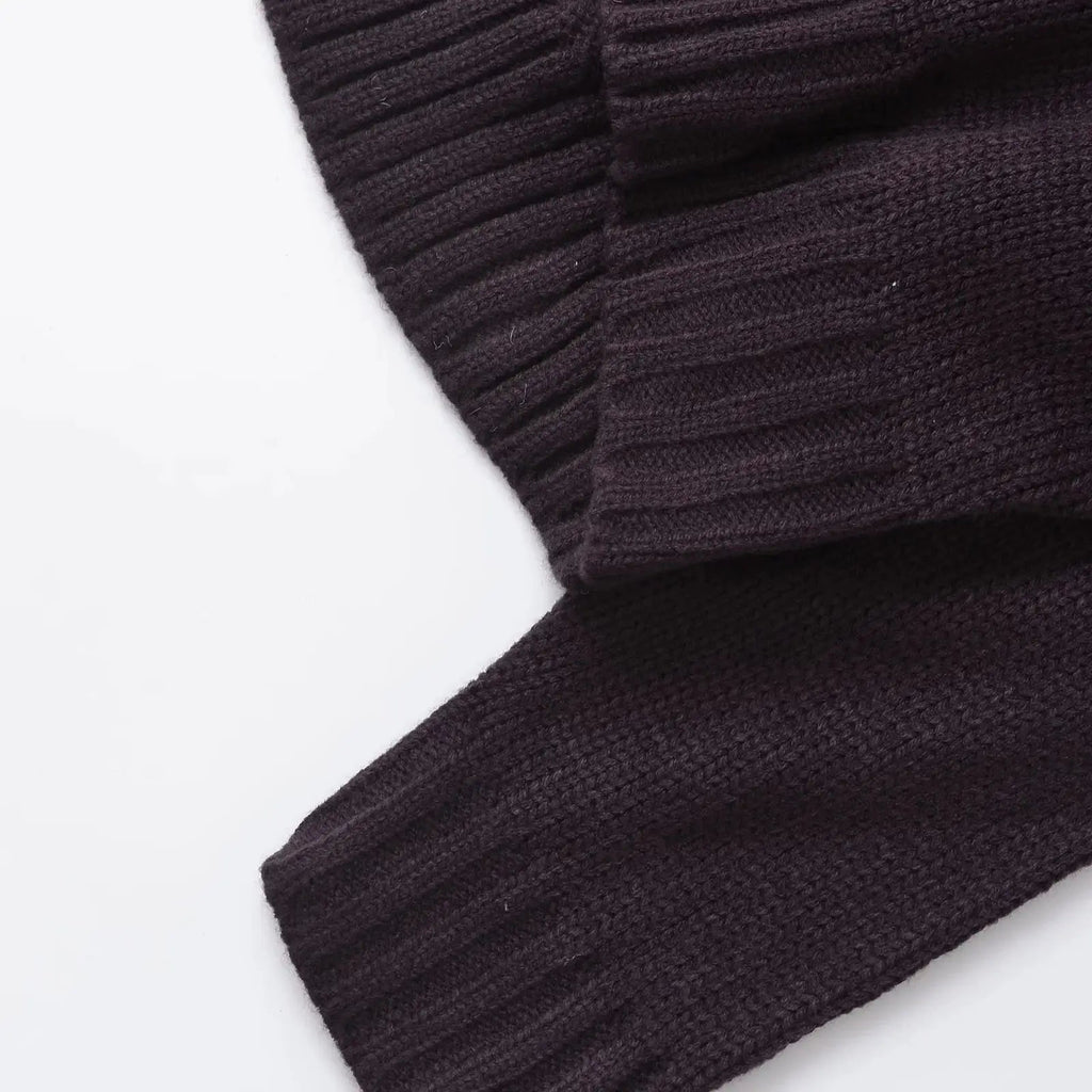 Phoebe Oversized Turtleneck Sweater - Women's Everyday Fashion Top - Image 6