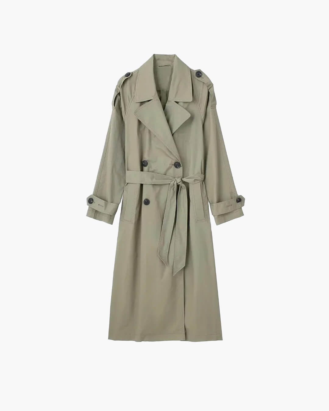 Cecilia Belted Trench Coat - Women's Fall and Winter Outerwear - Image 6